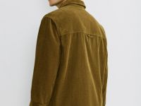 Рубашка из вельвета, Желтый