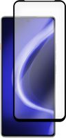 Защитное стекло Krutoff Premium для TECNO Camon 40 с чёрной рамкой