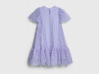 Платье с бантиками для девочек, Фиолетовый