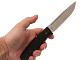 Нож Тигр, сталь D2, рукоять G10 черная
