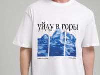 Футболка свободного кроя из хлопкового джерси