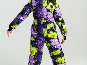 Комбинезон текстильный с полиуретановым покрытием для девочек