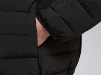 Стеганый пуховик с натуральным пухом