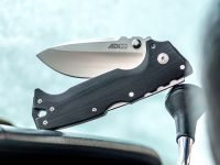 Нож складной Cold Steel AD-10, сталь CPM-S35VN, рукоять G10, черный