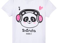 Фуфайка трикотажная для девочек (футболка)