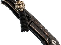 Темляк с бусиной из бронзы Тигр