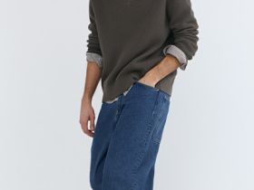 Свободные джинсы Baggy, Синий