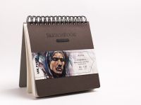 Скетчбук для графики Малевичъ "GrafArt" коричневый 19х19 см 80 л 150 г