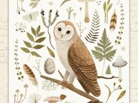 Блокнот Дворникова А. "Сипуха" белый