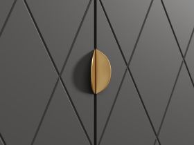 Распашной шкаф Теджонс 2-93x224 Ромб Графитовый
