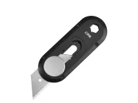 Канцелярский нож CJRB Breeze, углеродистая сталь, рукоять сталь, черный