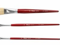 Кисть щетина №4 плоская Pinax "Creative 154" короткая ручка