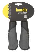 Эргономичные грипсы Velo Ergogel Handlz 376 (черный / серый 135 мм)