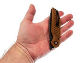 Складной нож Viking Nordway K629-2, сталь D2, рукоять G10 коричневый