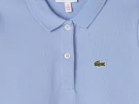 Детское поло Lacoste с длинными рукавами из эластичного хлопка