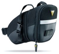 Велосумка подседельная Topeak Aero Wedge Pack, средняя (черный)