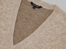 Трикотажный жилет с шерстью