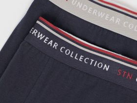 Трусы-транки, 2 шт., Синий