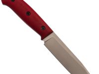 Туристический нож Универсал, сталь AUS-10Co, рукоять вишневая микарта