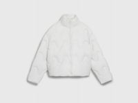 Короткая утеплённая куртка, Бежевый