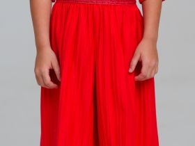 Юбка-шорты трикотажные для девочек