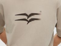 Футболка из хлопка с принтом