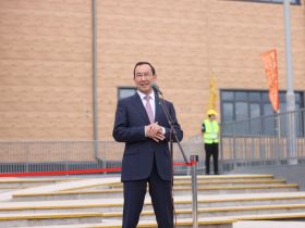 Крупнейший спортивный объект в сельской местности Якутии открыли в селе Ытык-Кюель