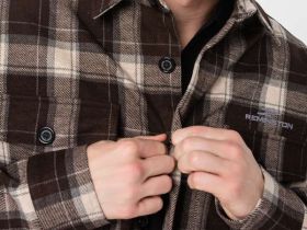 Рубашка мужская Remington Cell Burgundy