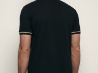 Поло с контрастной отделкой