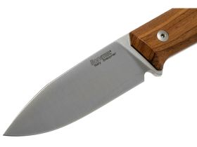 Нож с фиксированным клинком LionSteel B35, сталь Sleipner, рукоять Santos Wood