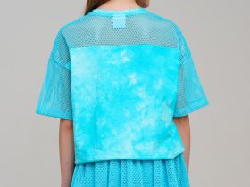 Фуфайка трикотажная для девочек (футболка)