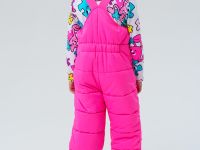 Комплект текстильный с полиуретановым покрытием для девочек: куртка, полукомбинезон