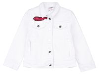 Куртка текстильная джинсовая для девочек