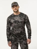 Лонгслив Remington Professional Black Camo — влагоотводящий, быстросохнущий, для охоты