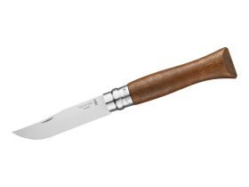 Складной нож Opinel №9, нержавеющая сталь, орех