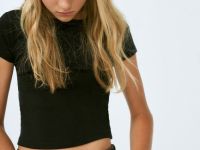 Футболка для девочек, Черный