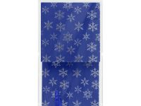 Коробка складная подарочная MESHU "Snowflakes", 15*15*15 см, с лентой, отд.фольгой