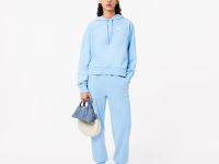 Женская флисовая толстовка Lacoste оверсайз