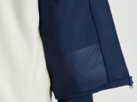 Утепленная куртка со съемным капюшоном