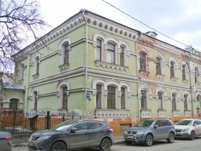 Пресненское отделение Дамского попечительства о бедных имени княгини Марии Павловны Щербатовой, 1902 г., архитектор В.М.Борин