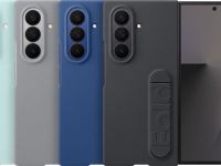 Чехол Samsung Silicone Case для Z Fold7 синий