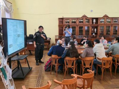 В Якутске прошла первая метал-лекция о Новгородове