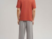 Свободная футболка comfort fit из хлопкового джерси