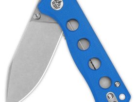 Складной нож QSP Canary Folder, сталь 14C28N, рукоять G10, синий