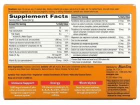 Emergen-C, Витамин C, смесь ароматизированных газированных напитков, тропические фрукты, 1000 мг, 30 пакетиков по 9,2 г (0,32 унции)