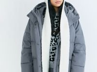 Вязаная шапка-ушанка для девочек, Белый