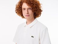 Мужское махровое поло Lacoste стандартного кроя
