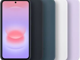 Чехол Samsung Silicone Case Galaxy A37 светло-серый