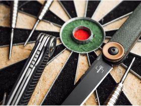 Складной нож Boker Kaizen, сталь D2, рукоять Green Canvas Micarta