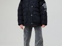 Куртка текстильная с полиуретановым покрытием для девочек